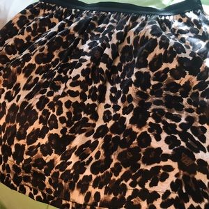 Cheetah skirt